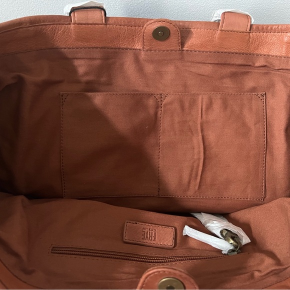Frye Large Tote!! w fringe - Picture 8 of 12